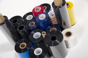 colored resin textile ribbons