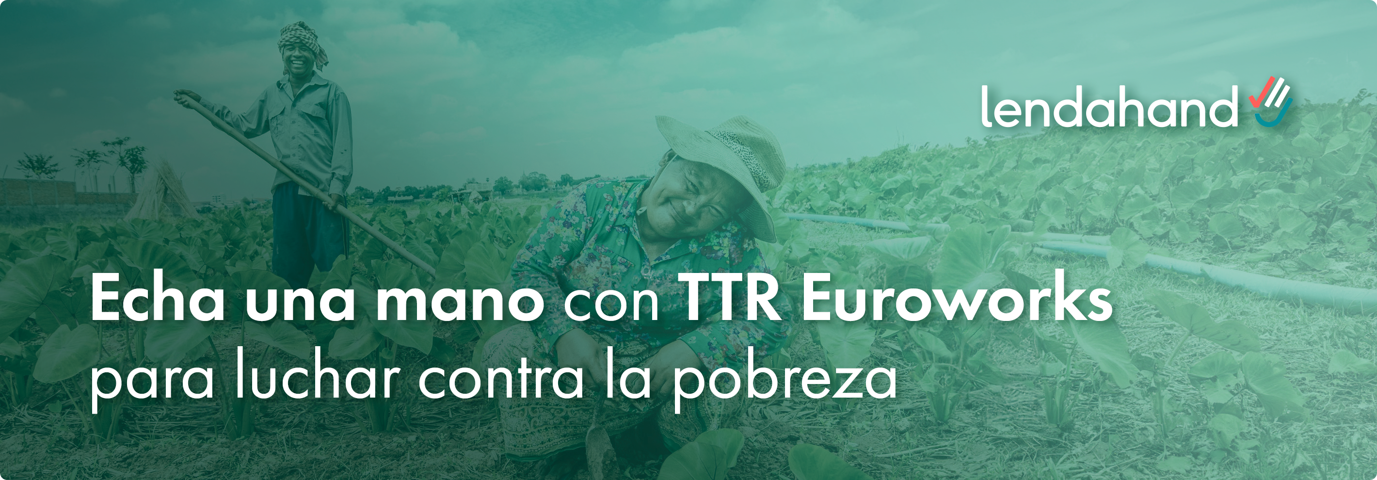 Echa una mano con TTR Euroworks para luchar contra la pobreza